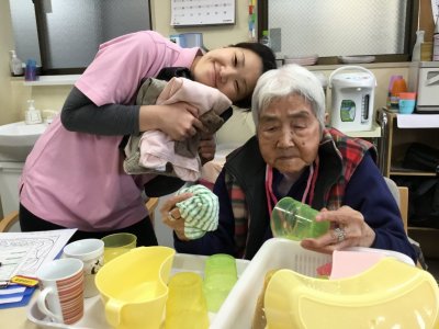 楽しく手伝い頑張ります!