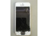 iPhone5Sガラスメタ割れ、非表示