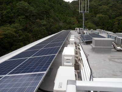 ガーデンヒルズ利平治で太陽光発電開始
