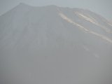 富士山に着雪