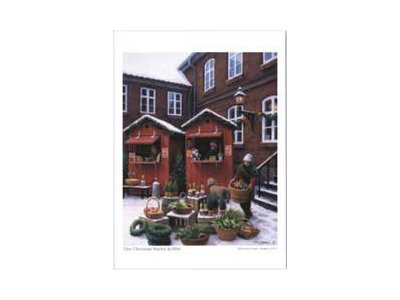 クリスマスカード（当館オリジナル）「リーベの小さなクリスマス市」