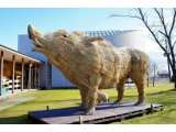 「わら干支」展
