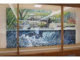 画家 大岩オスカール 作品名 「5つの船」