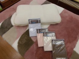 オーダーメイドまくら5000円OFF+専用カバーサービス+敷寝具20％引き