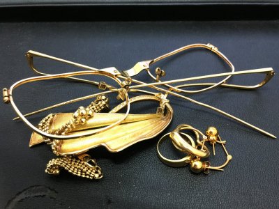 金価格が高騰しています。使わない物は今がチャンス！