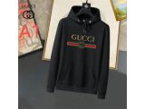 新作登場 GUCCI パーカー ブラック ゴールドロゴ ラグジュアリーカジュアル グッチ