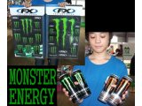 MONSTER ENERGY & STICKER 