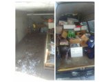 白石区中央にて　車庫の中の不用品回収　札幌市便利屋タクミ