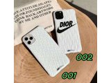nike dior CDG iPhone 13 mini pro max case Leather Hand Strap Designer