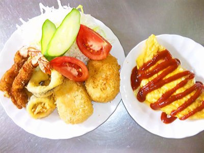 夕食
