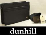 dunhill/コンノート セカンドバッグ黒 LE9010A
