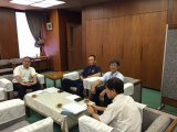泉佐野市と青パト防犯連絡会について打ち合わせを行いました。