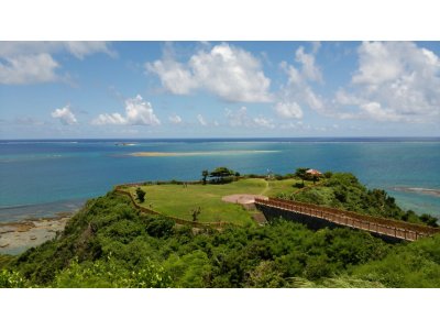 沖縄写真　ハートの展望台