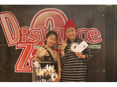 4/26 Distance Zero vol.40 チームコンテスト部門 優勝 扇樹