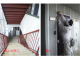 神戸市東灘区本山北町の外装工事は来週から塗装本番