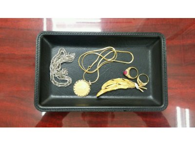 K18　ネックレス・指輪　買取しました