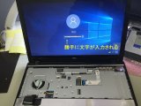 NEC PC-LS700NSBキーボード交換修理