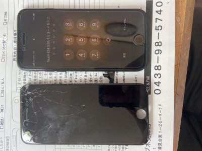 iPhone修理木更津
