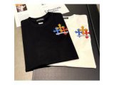 CHROME HEARTS Tシャツ 青・赤・黄 クロスモチーフ アートグラフィック クロムハーツ
