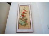 酒井抱一「立葵紫陽花に蜻蛉図」