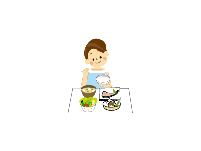 健康十訓　④　少食多噛