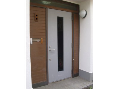 玄関ドア取替工事②