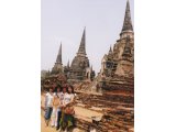 タイ　アユタヤの遺跡