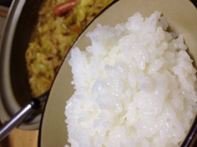 カレー鍋に合うお米!?!?
