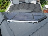 シャープ製太陽光発電工事(スレート工法)③