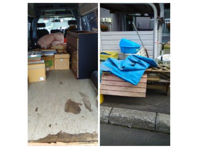 厚別区にて不用品回収処分　札幌市　便利屋タクミ