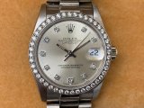 豪華なダイヤベゼルと無垢が特長です。　ロレックス　ROLEX　68289G　高価買取させて頂きました。　　アンティークロレックスの買取も大歓迎