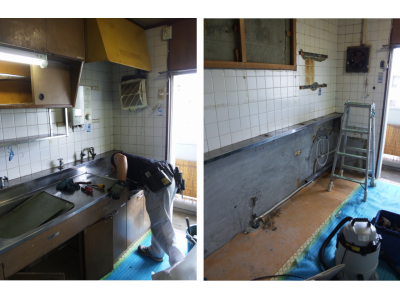 今日から明石市大久保でキッチンの入れ替え工事がはじまりました。16日（日）はサイクリングしてきました☆