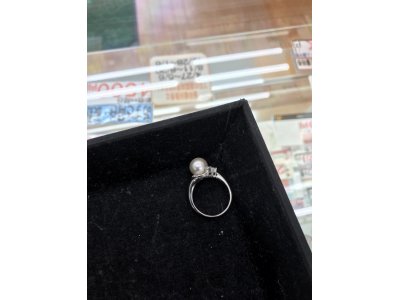 真珠の指輪も 高価 買い取り!