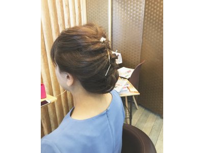 ヘアセット！