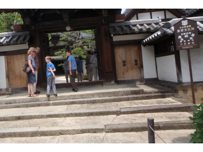 恵林寺にて