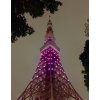 Tokyo Tower lit up purple to honor Prince