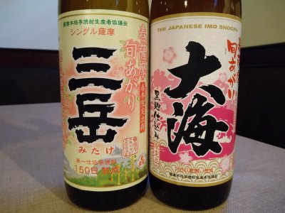 春の焼酎入荷