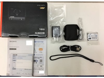 【売却済】SONY デジタルスチルカメラ Cyber-shot RX0 II 【DSC-RX0M2】のご紹介です。