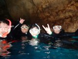 沖縄　ダイビング　青の洞窟シュノーケリング