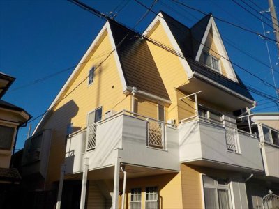 塗装工事立川市 コスモスペイントの屋根遮熱塗装 外部の修理