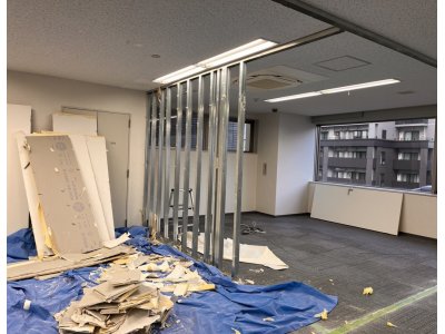 港区Tビル原状回復工事①
