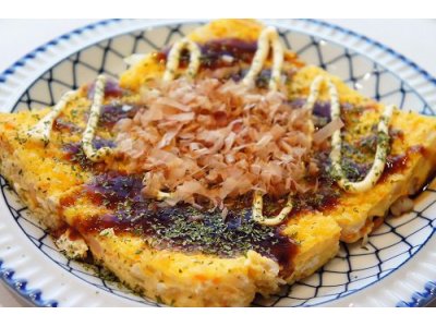 お好み焼き風卵焼き