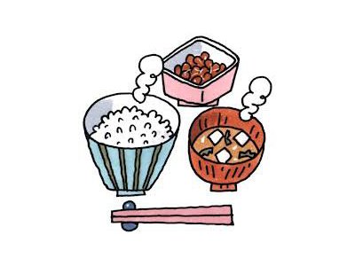 お米を食べて 36.5度の体を作る!