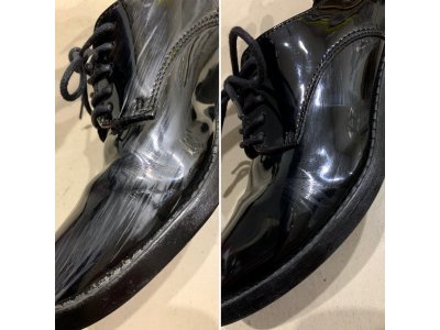 靴磨き