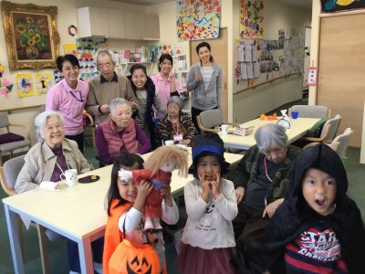 小さなお友達。