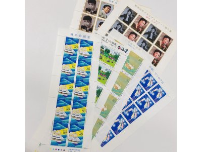 切手シートお買取致しました!