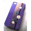 iPhone5ケース　モダン１　紫