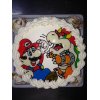 マリオとクッパ　キャラクターケーキ