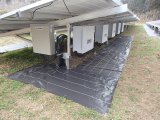 太陽光発電所の防草シート施工承ります。