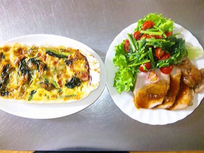 夕食